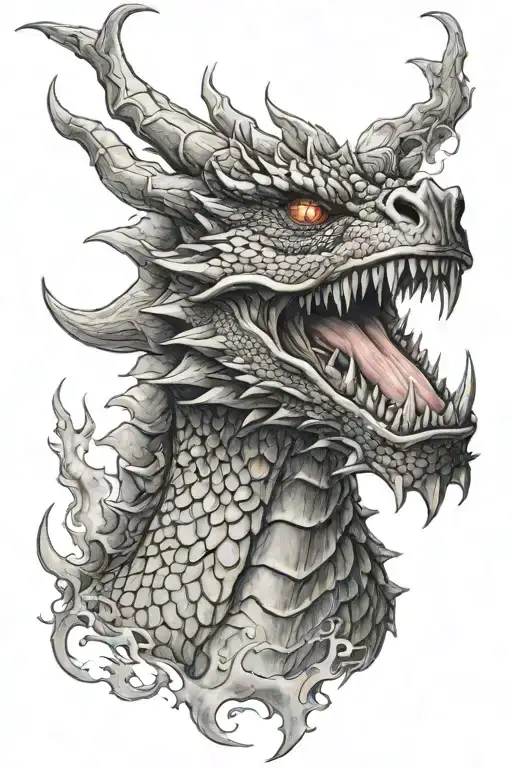 Dragon Breathing Fire