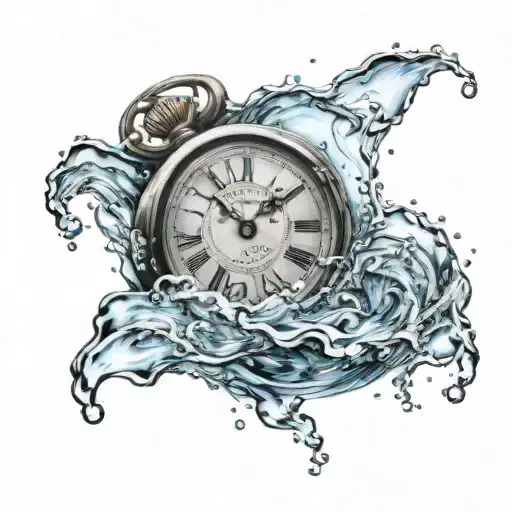 Water And Time Running