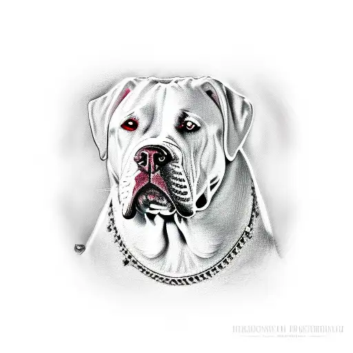 A Dogo Argentino Portrait