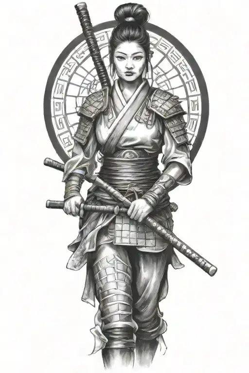 Woman Samurai Warrior