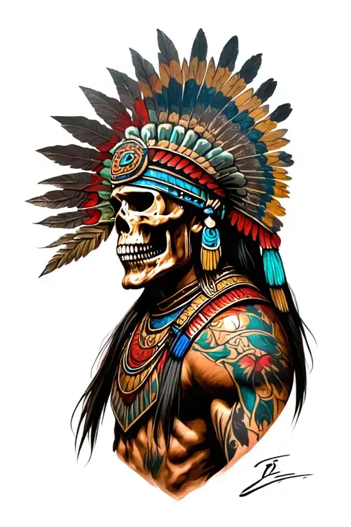 Aztec Warrior Of Death