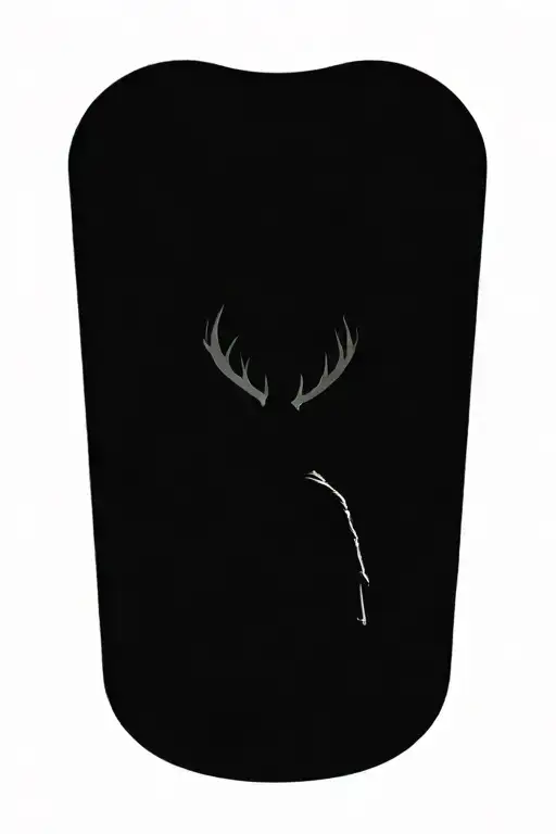 Viking Infront Of Yggdrasil Woth Nordic Symbols And Two Crows