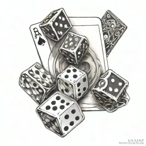 Playing Cards With Dice Rolling