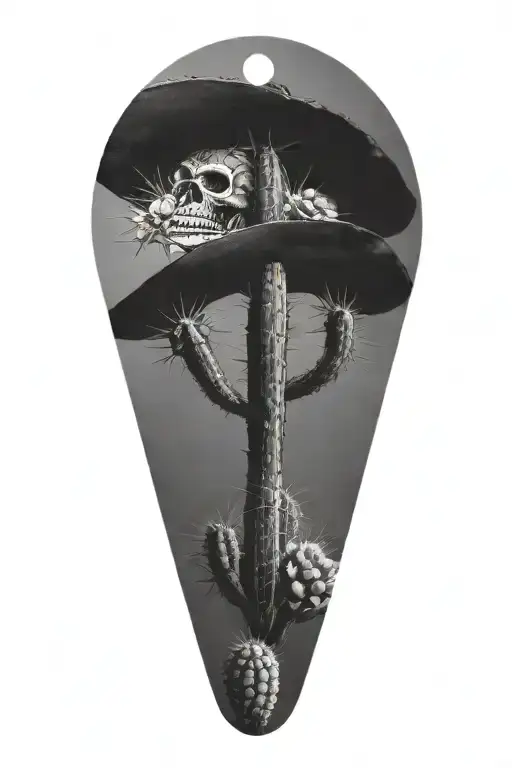 San Antonio Alamo Day Of The Dead Small Cactus With Skeleton Day Of The Dead Sing