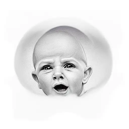 Depressed Little Boy