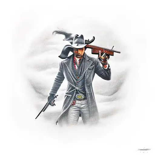 The Gunslinger At The Dark Tower