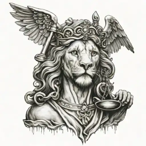 Lady Justice Lion