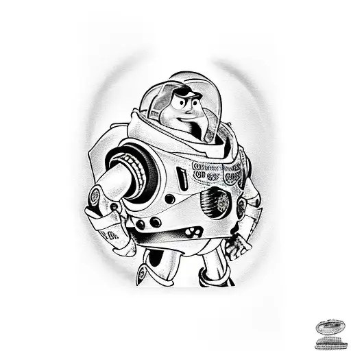 Buzz Light Year And Woody The Cowboy