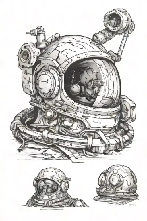 Astronut Helmet Broken