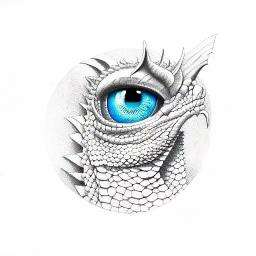Dragon With Eye Rah