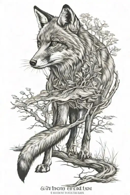 Stalking Fox Full Body