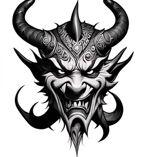 Oni Mask Demon