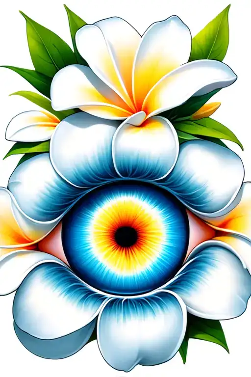 Plumeria Evil Eye