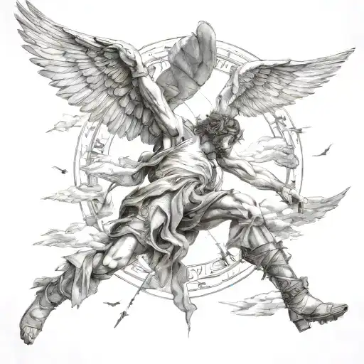 Fall Of Icarus Falling From Sky