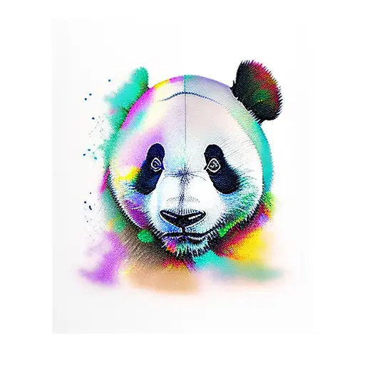 Panda Bear Pride Flag