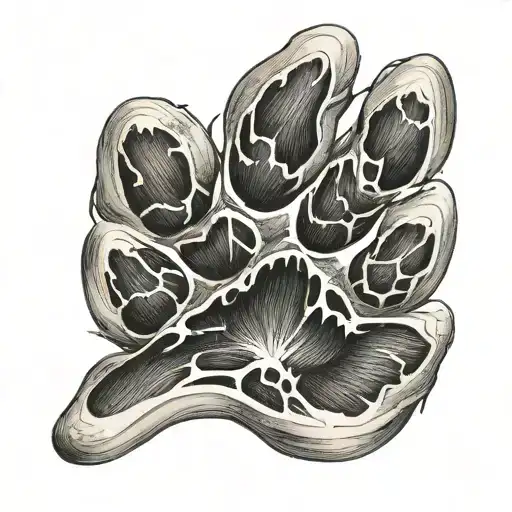 Dog Paw Print