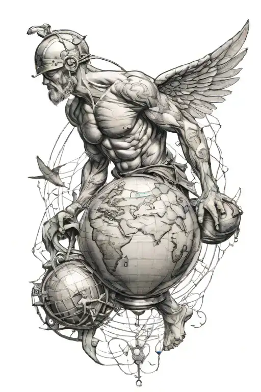 Atlas Carrying The World