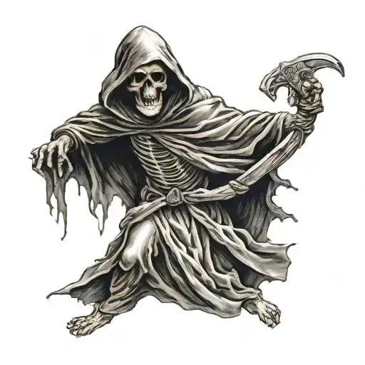 Grim Reaper Chasing