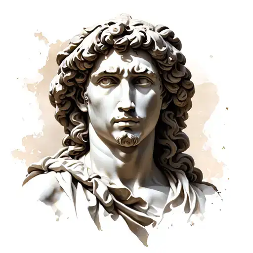 Roman Figure Watch With Figure