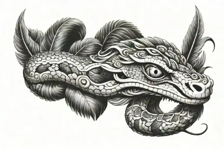 Aztec Feathered Snake