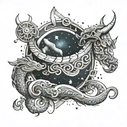 Viking Aquarius Constellation