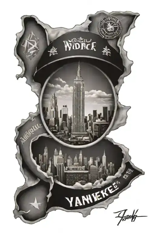 New York Yankke Sign In Project Them