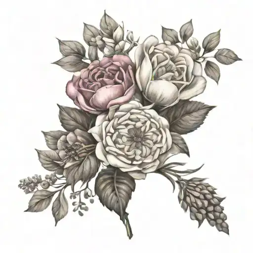 Birth Flower Bouquet