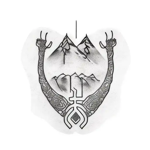 Scandinavian Script Armor Hand Protection