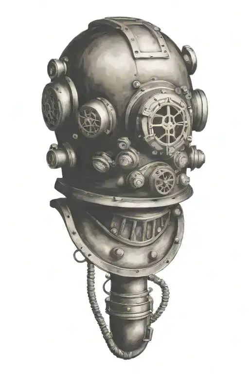 Antique Diving Helmet