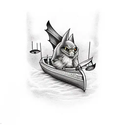 Boats With Bats With Music And Harry Potter