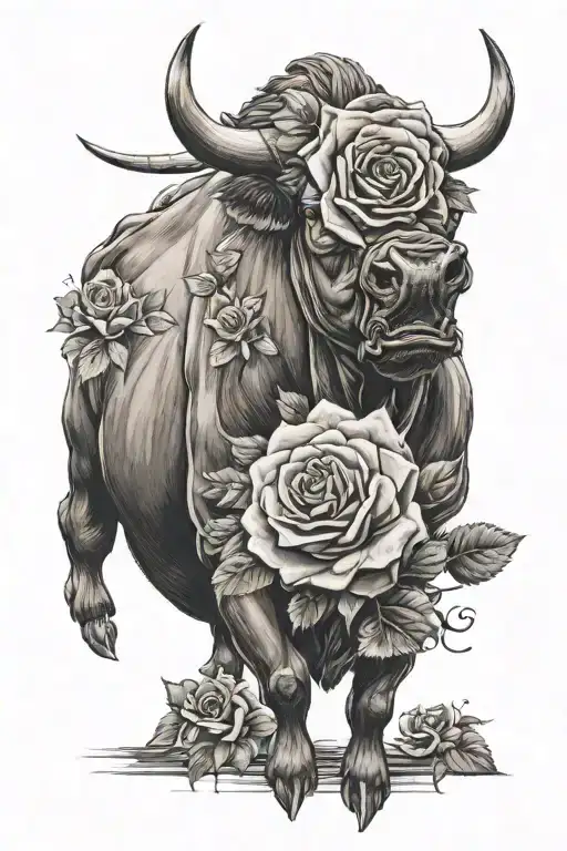 Roses A Bull