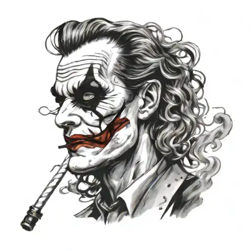 Joker Smoke Ha Ha