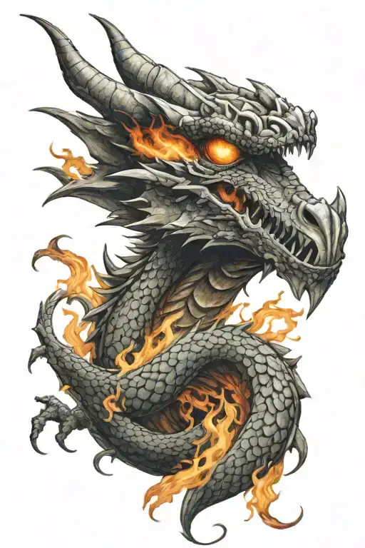 Dragon Breathing Fire