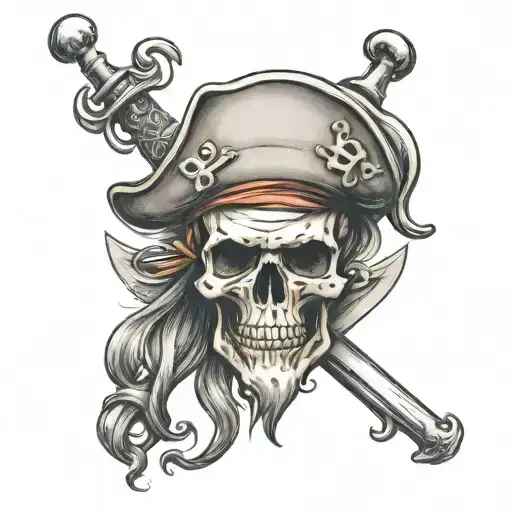 Pirate Flag Insignia