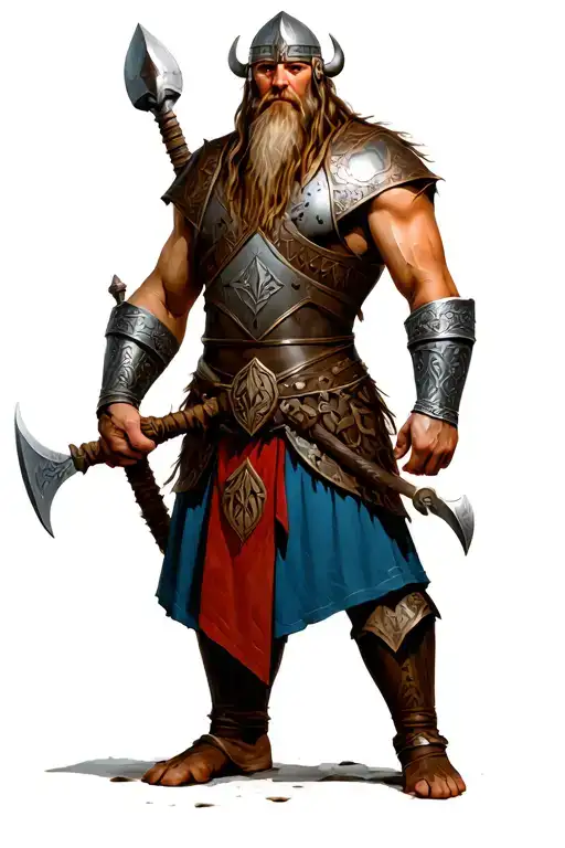 Viking Warrior Standing