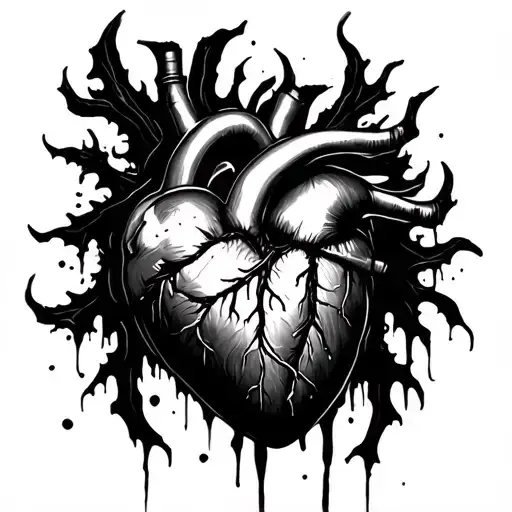 Heart Surrounded By Darkness