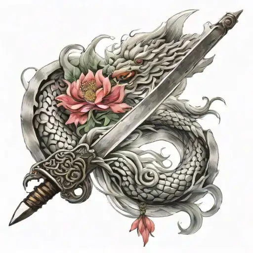 Chinese Sword Emerging