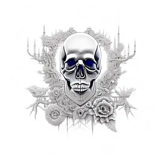 Skull And Architecture