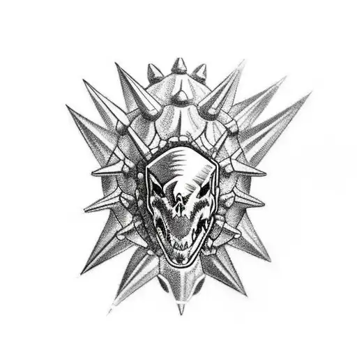 Stegosaurus With Football Helmet