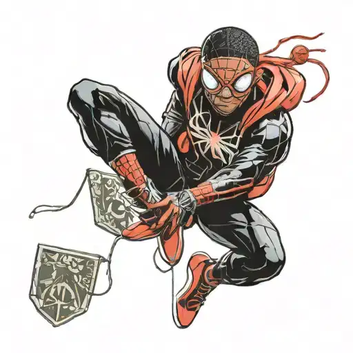 Miles Morales Leap Of Faith