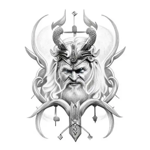 Odin And Thor The Tree Of Life Valhalla