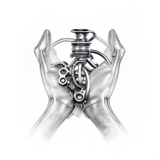 Mechanical Arm Made With Car Suspension Parts