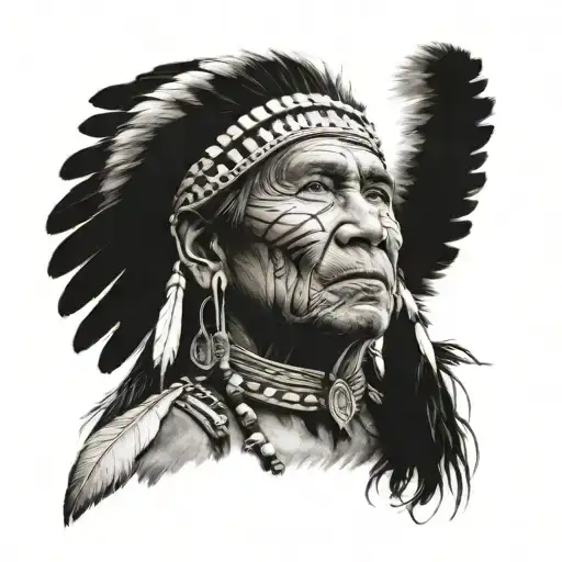 Native American Man Living In 2024