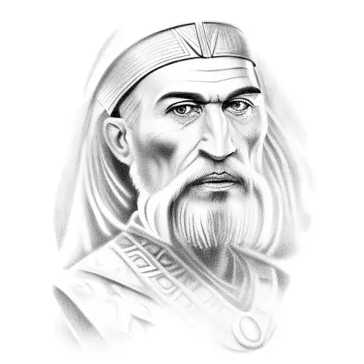 Skanderbeg On A Horse