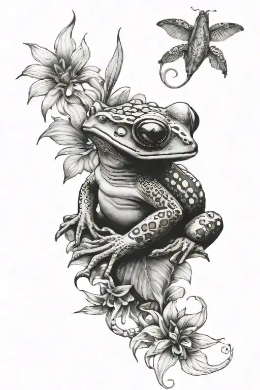 Taino Sun And Coqui Frog
