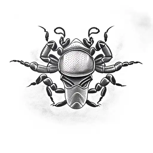 A Scorpion Posing On Top Of A Spartan Helmet