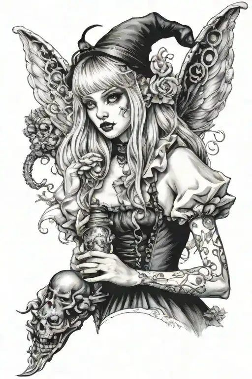 Aluce Un Wonderland Alice Demon Holding