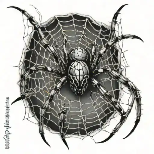 Spider And Web