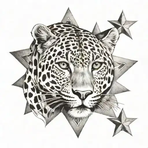 Leopard With A Star