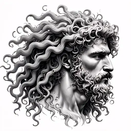 Medusa And Zeus